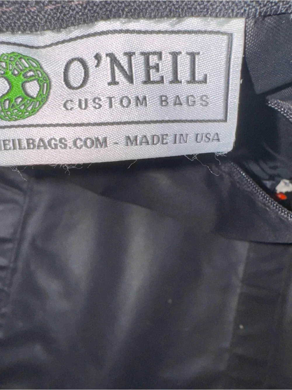 O’Neil Custom Bags Phantom Lacrosse Duffle Bag 28” Purple Black Skull Y2K